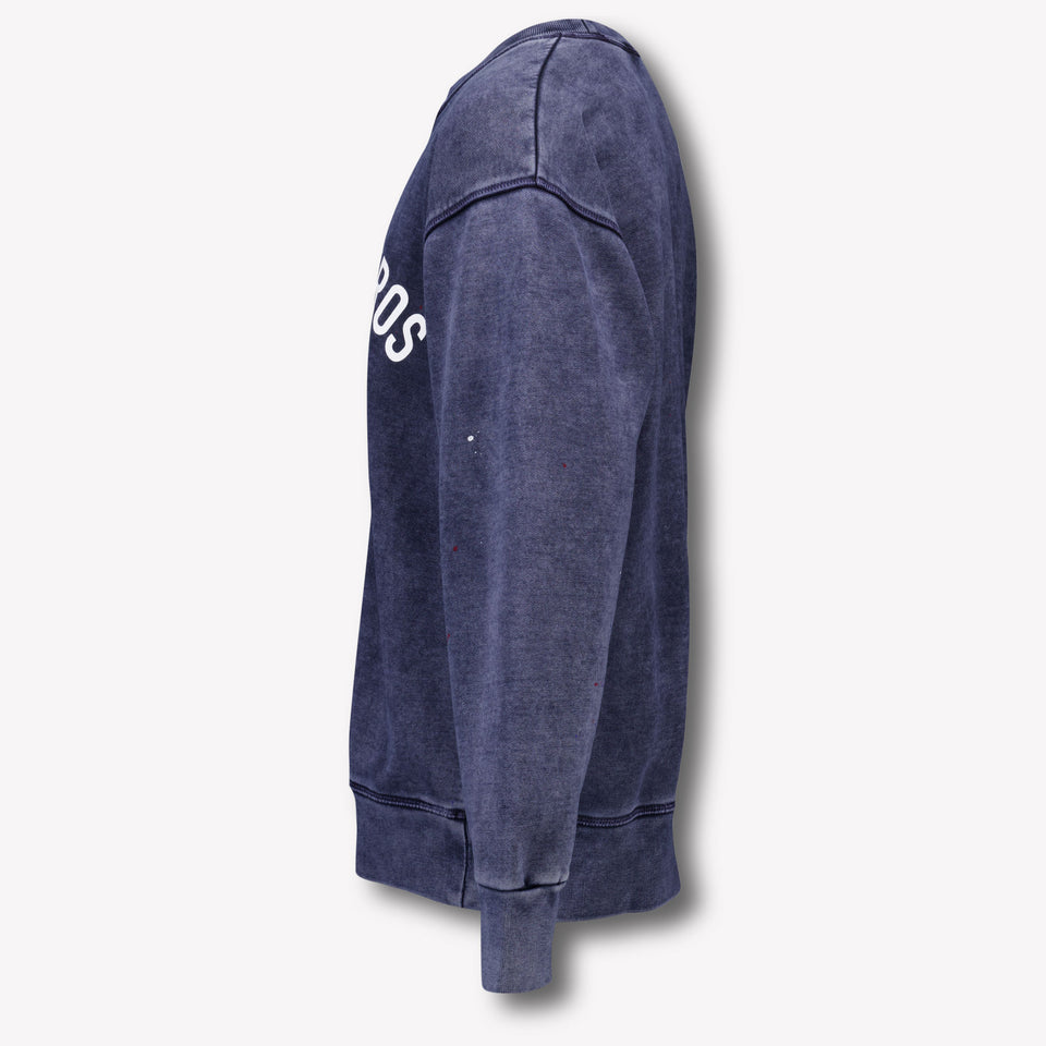 Dsquared2 Kinder Jongens Trui In Donker Blauw