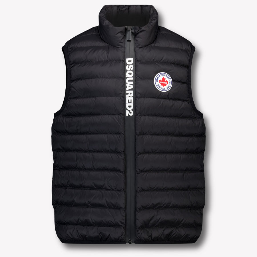 Dsquared2 Kids Boys Bodywarmer In Black
