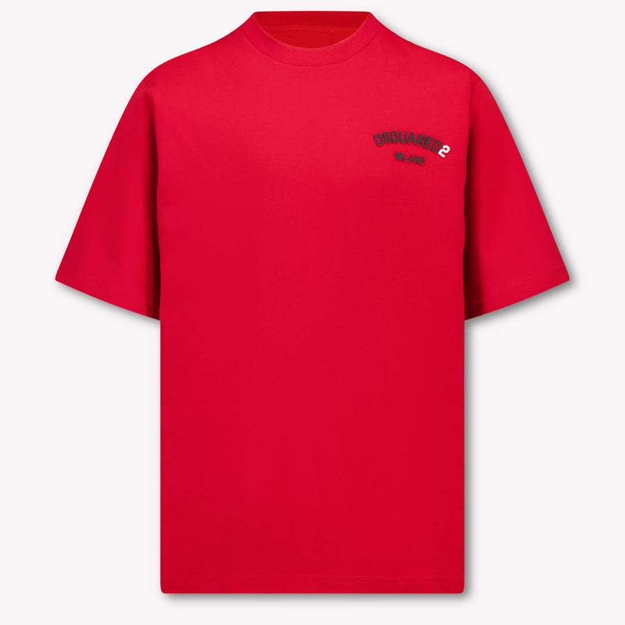 Dsquared2 Kids Boys T-Shirt In Red