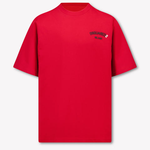 Dsquared2 Kinder Jongens T-Shirt In Rood