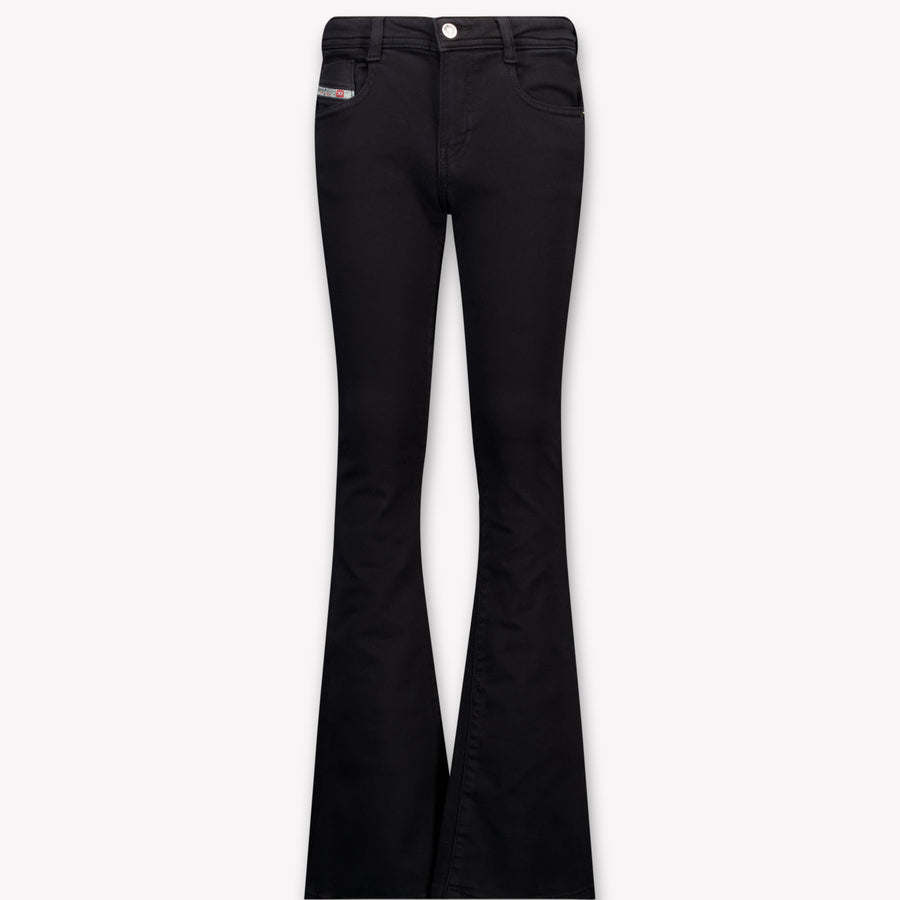 Diesel Kids Girls Jeans In Black