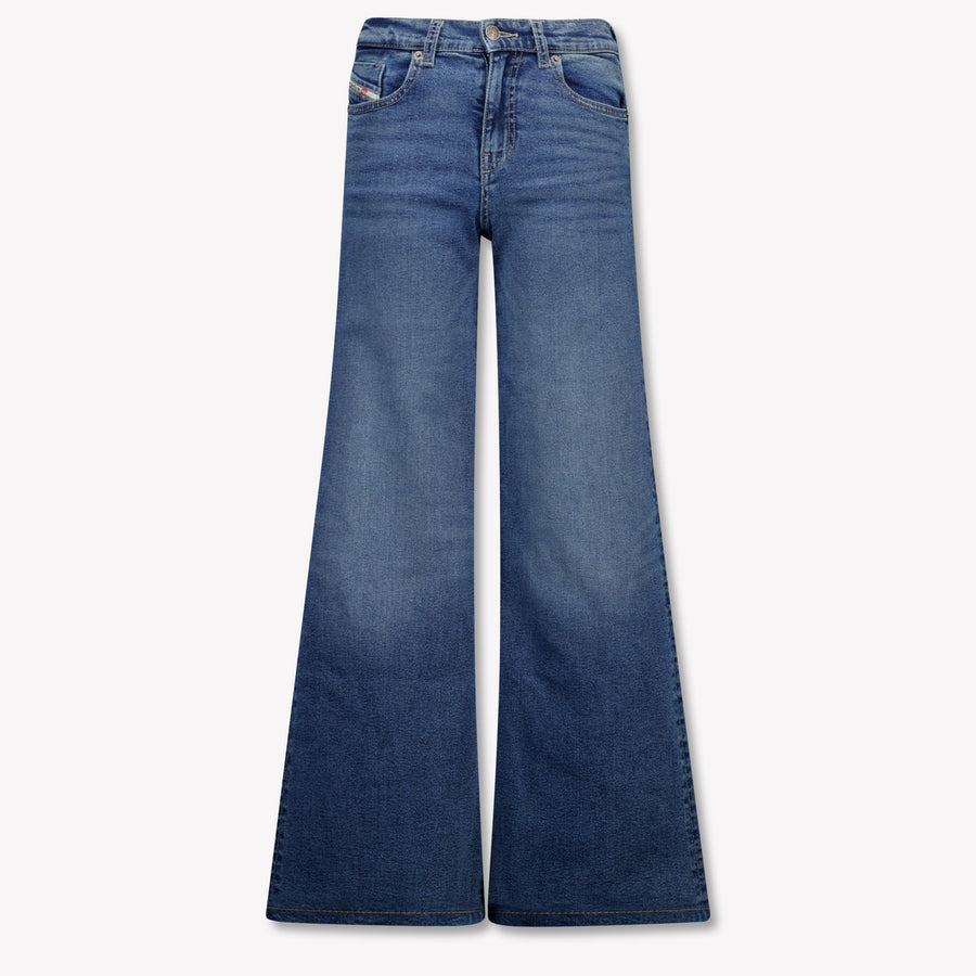 Diesel Kids Girls Jeans In Blue