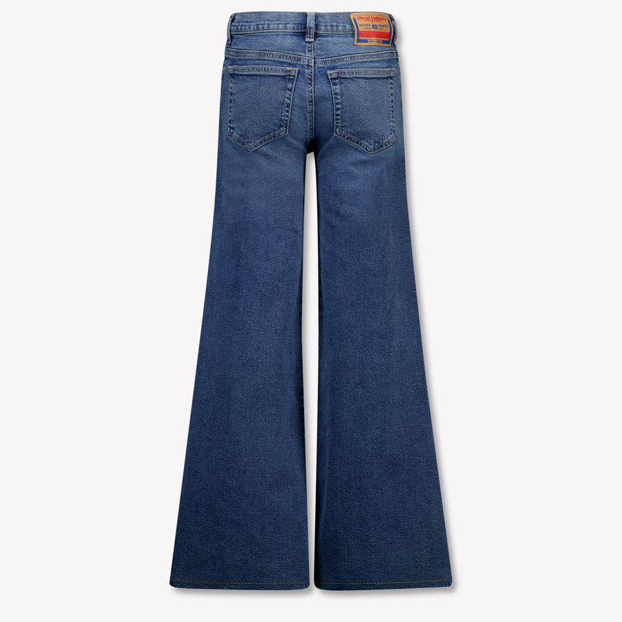 Diesel Kids Girls Jeans In Blue