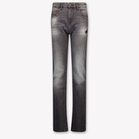 Diesel Kids Boys Jeans In Black