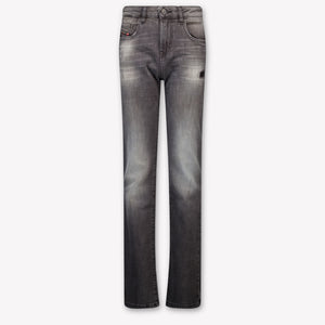 Diesel Kids Boys Jeans In Black