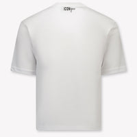 Dsquared2 Kinder Unisex T-Shirt In Wit