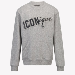 Dsquared2 Kids Unisex Sweater In Gray