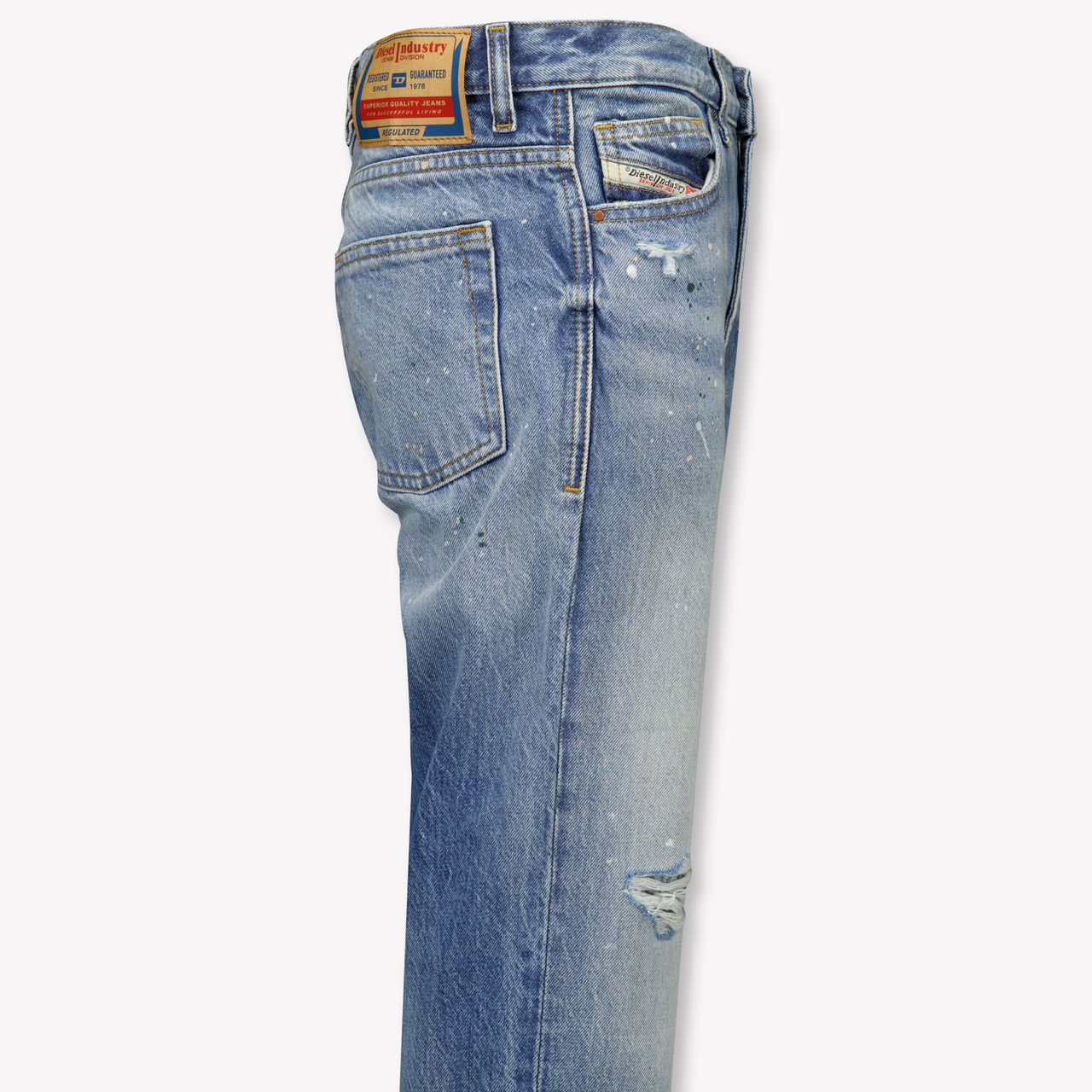 Diesel Kids Boys Jeans In Blue