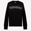Diesel Kids Boys Sweater In Black