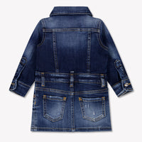 Dsquared2 Baby Meisjes Jurk In Jeans