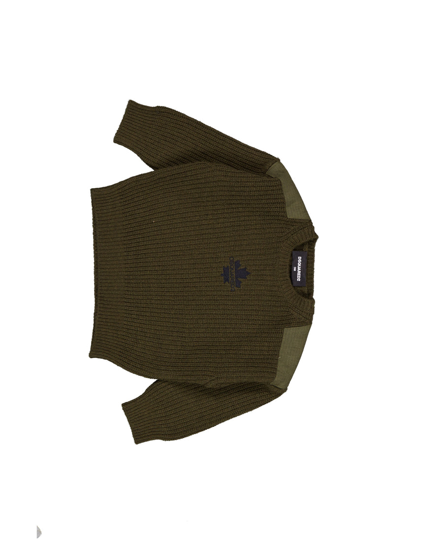 Dsquared2 Baby Boys Sweater In Army
