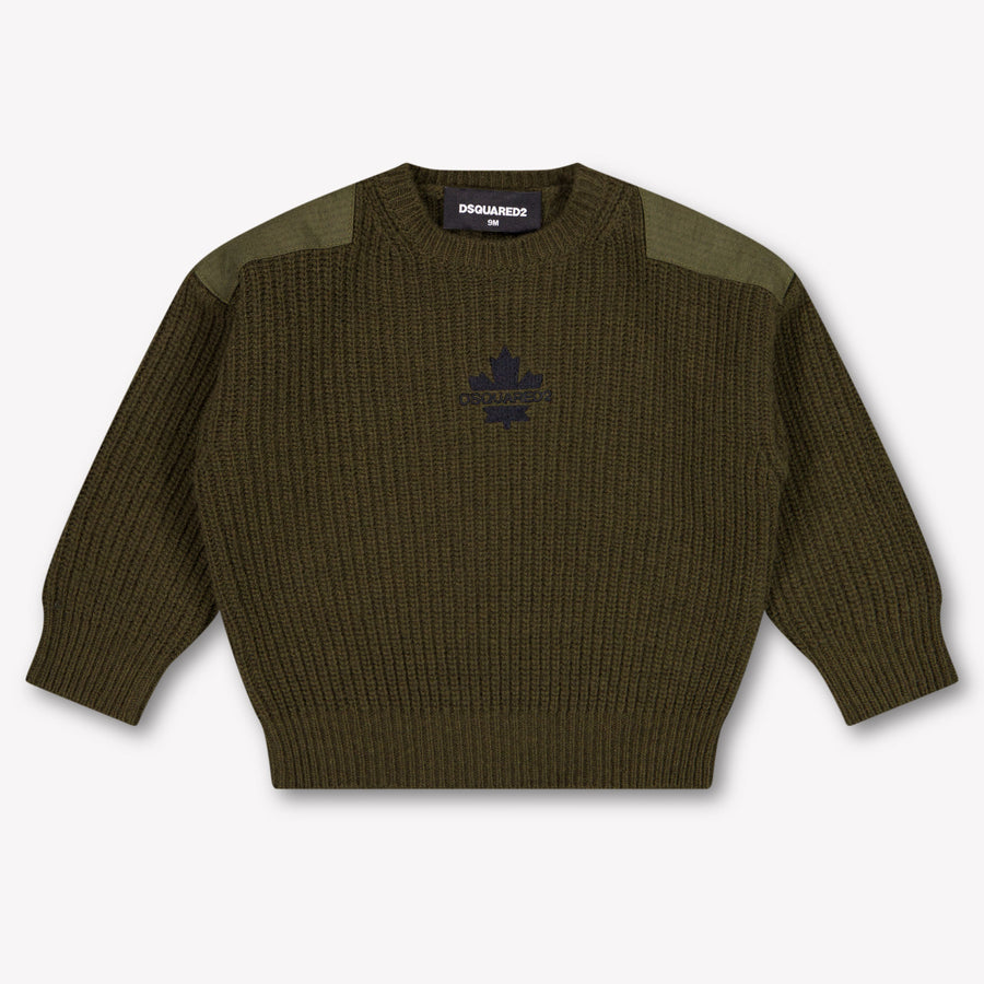 Dsquared2 Baby Boys Sweater In Army