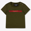 Dsquared2 Baby Boys T-Shirt In Army