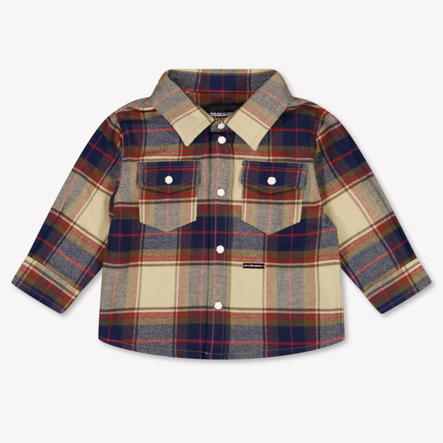 Dsquared2 Baby Boys Blouse in Beige