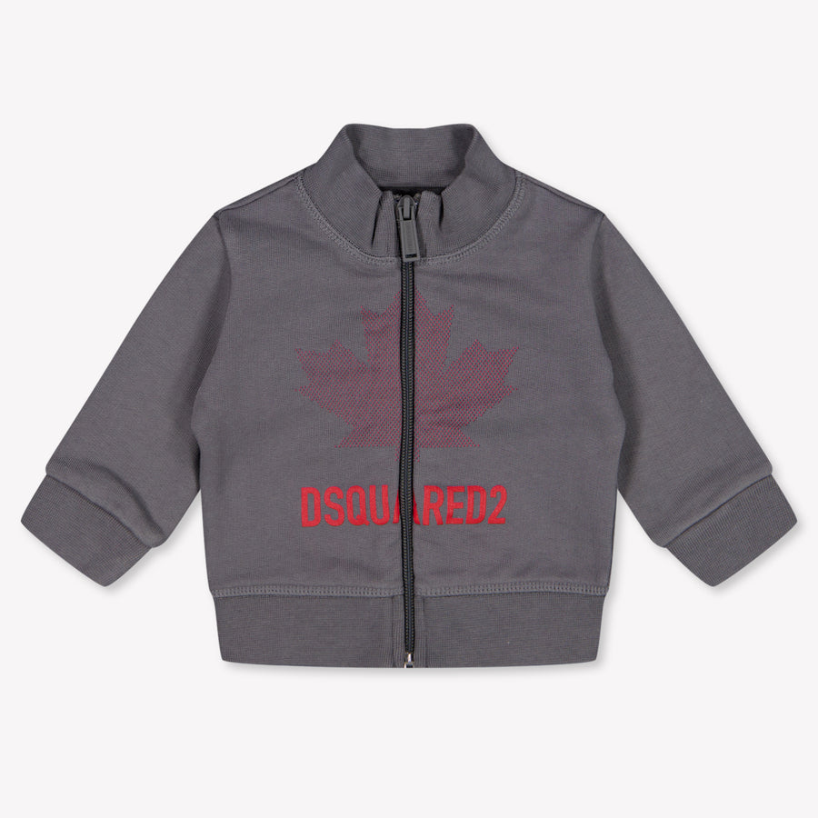 Dsquared2 Baby Boys Cardigan in Grey