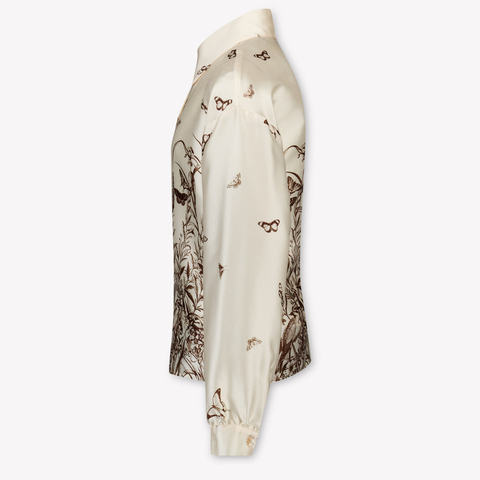 Liu Jo Kinder Meisjes Blouse In Off White