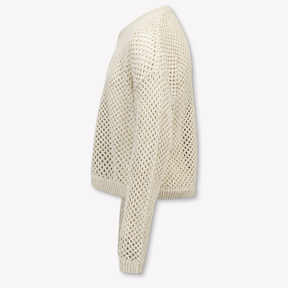 Liu Jo Kids Girls Sweater In Gold