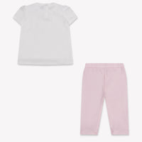 Liu Jo Baby Girls Set In White