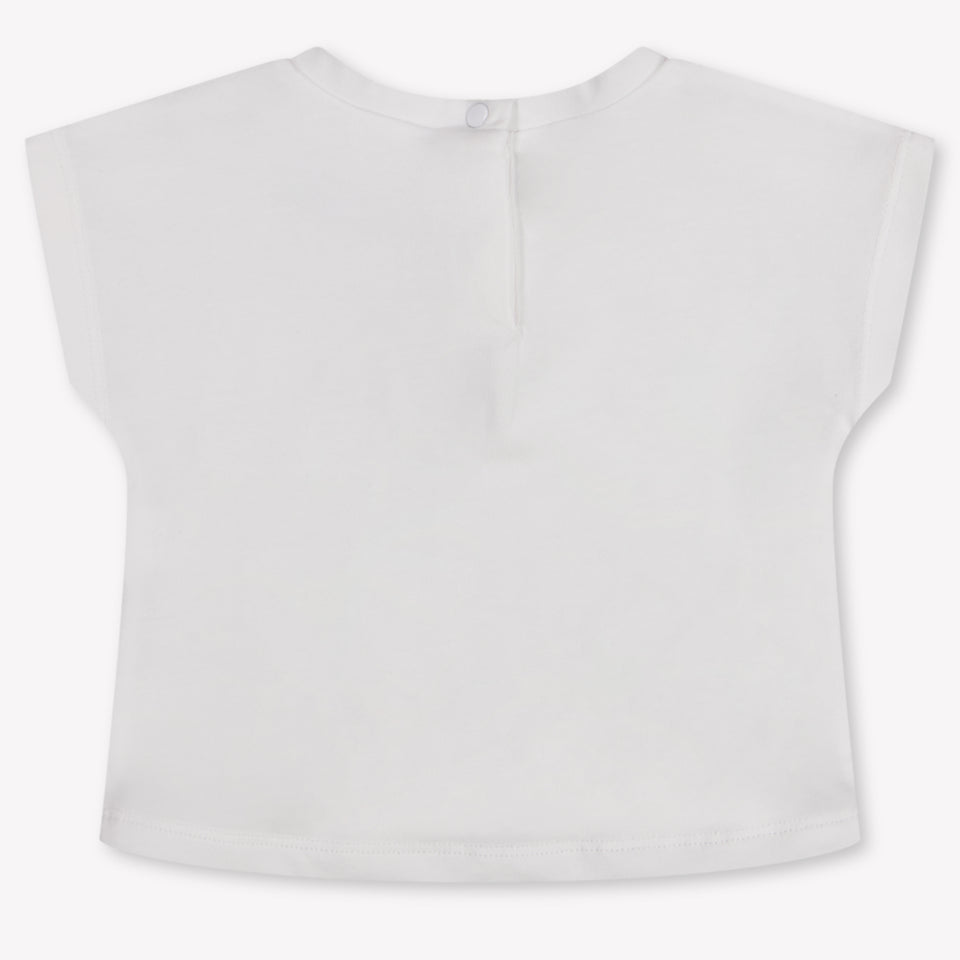 Liu Jo Baby Girls T-Shirt In White