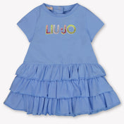 Liu Jo Baby Meisjes Jurk In Licht Blauw
