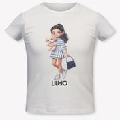 Liu Jo Kinder Meisjes T-Shirt In Wit