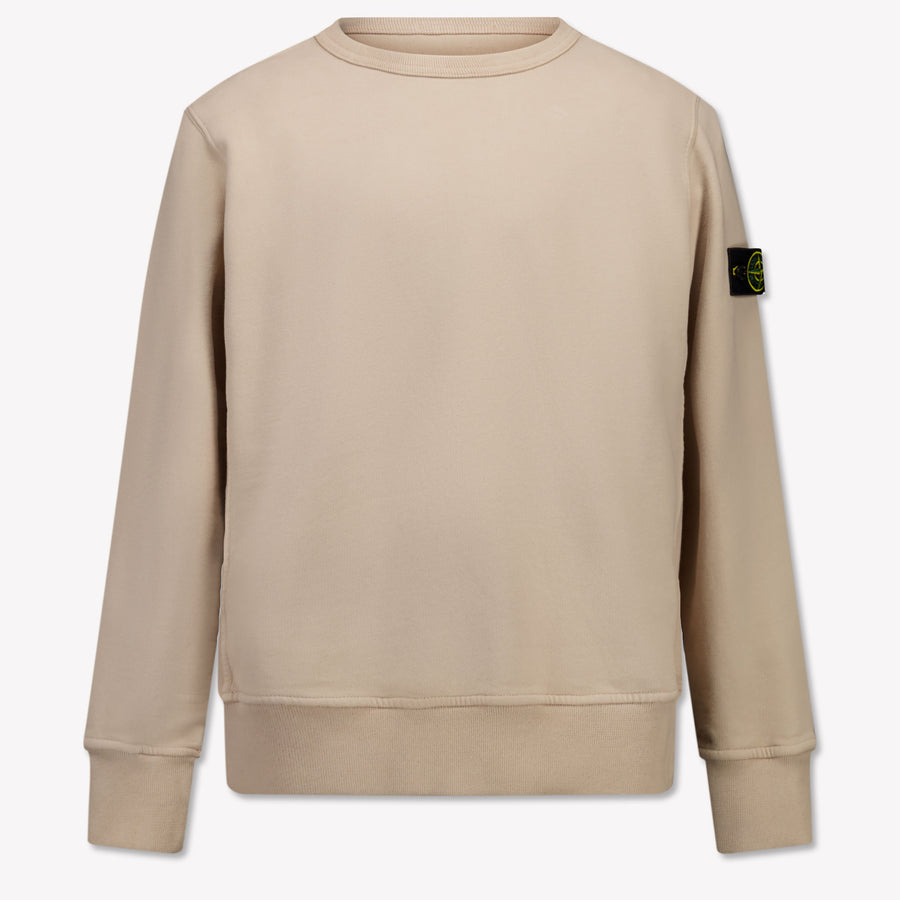 Stone Island Boys Sweater in Sand