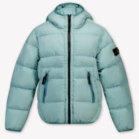 Stone Island Kids Boys Jackets In Light Blue