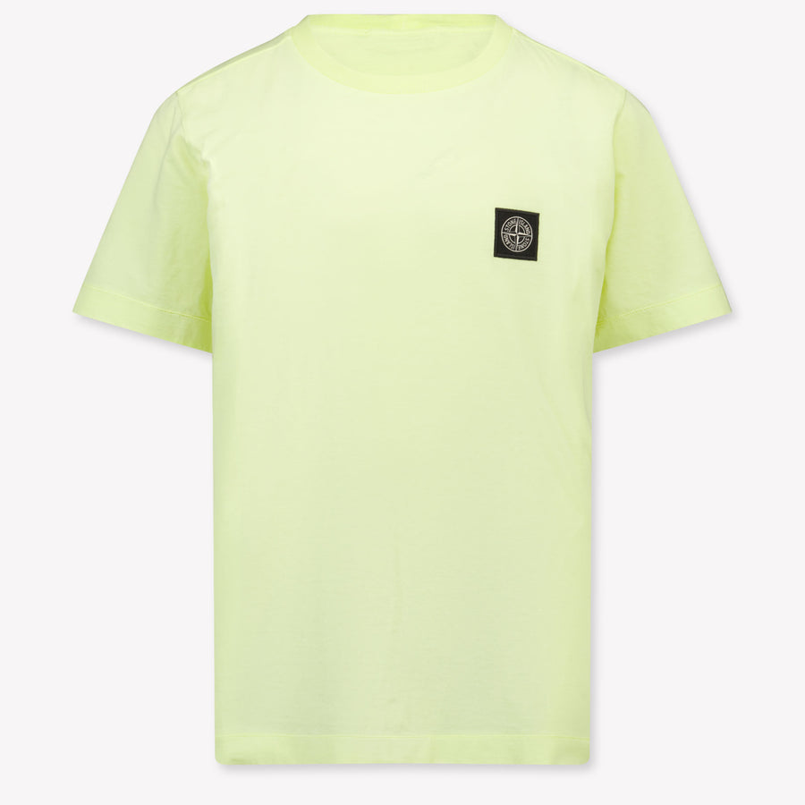 Stone Island Boys T-Shirt in Yellow