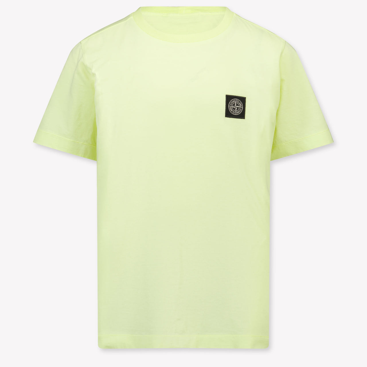 Stone Island Kids Boys T-Shirt In Yellow