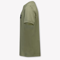 Stone Island Kids Boys T-Shirt In Taupe