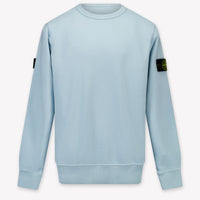 Stone Island Kids Boys Sweater  Light Blue