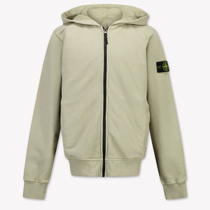 Stone Island Kinder Jongens Vest In Taupe