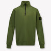 Stone Island Boys Sweater in Army