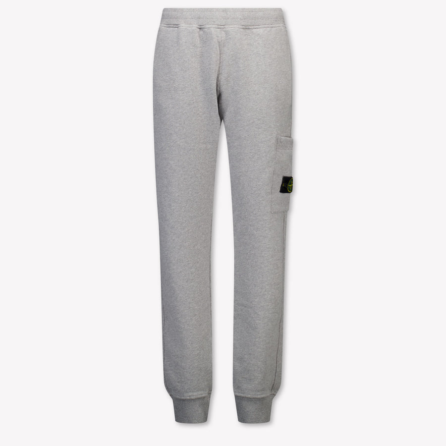 Stone Island Kids Boys Pants In Gray