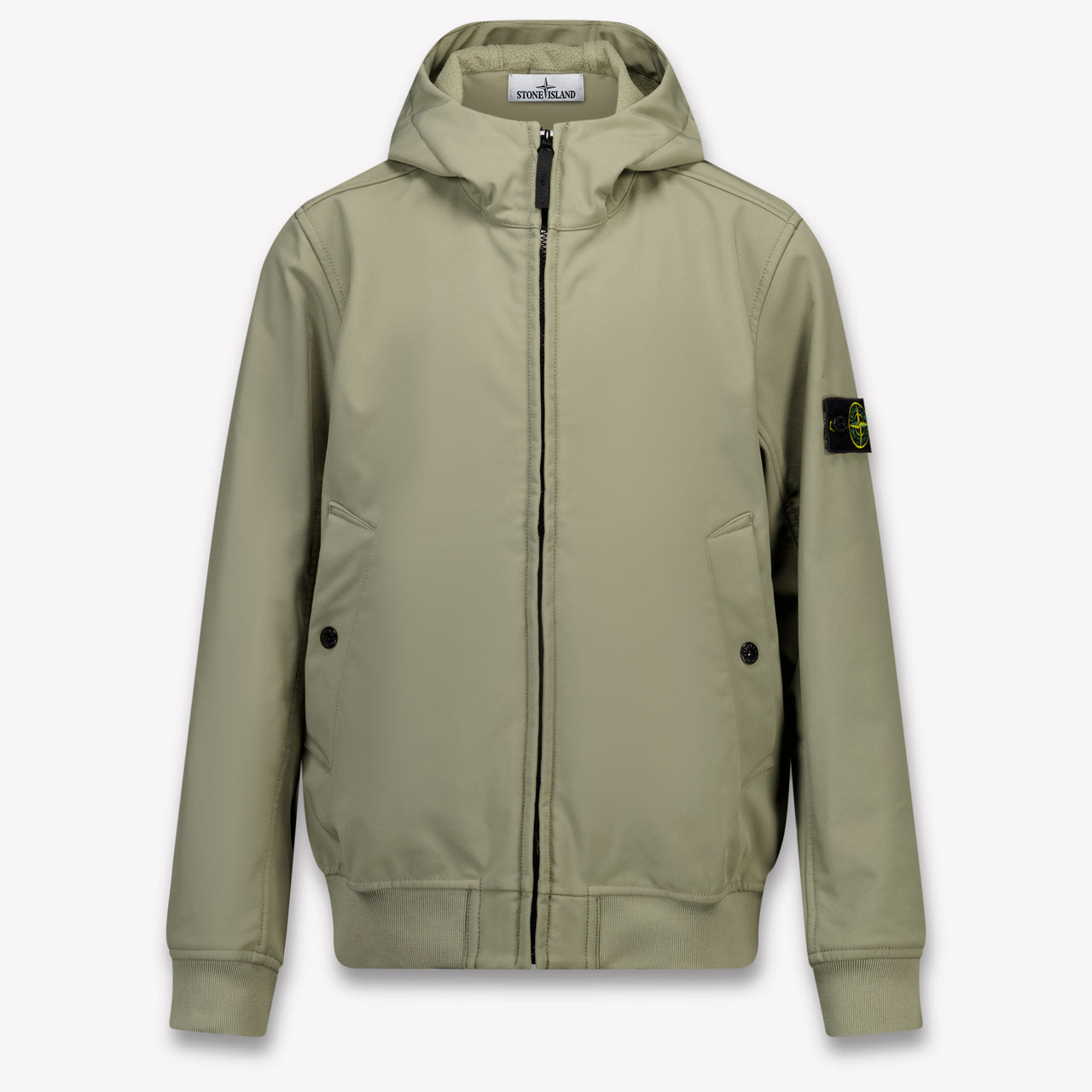 Stone Island Kinder Jongens Tussenjas In Taupe