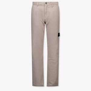 Stone Island Kids Boys Pants In Sand