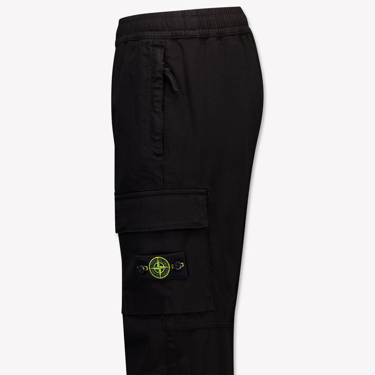 Stone Island Kids Boys Pants In Black