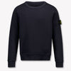 Stone Island Kids Boys Sweater In Navy