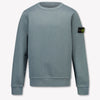 Stone Island Kids Boys Sweater In Blue