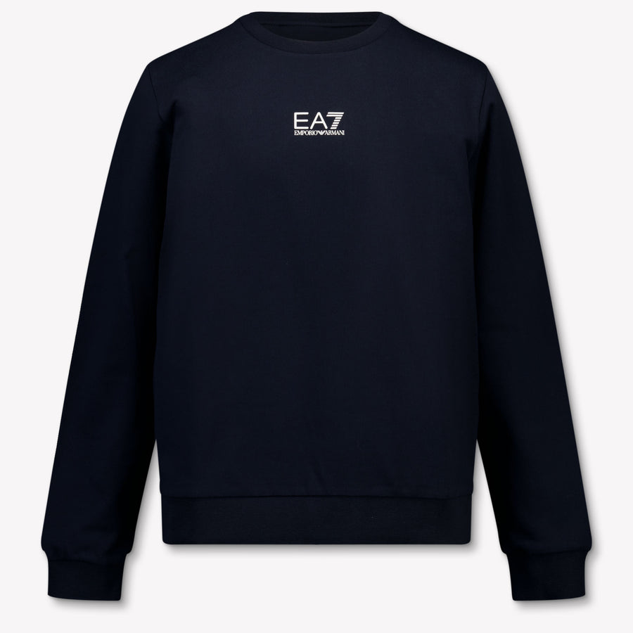 EA7 Kinder Jongens Trui In Navy