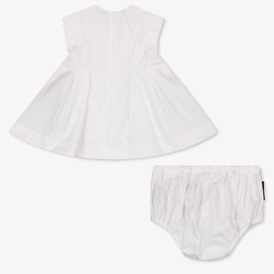 Balmain Baby Girls Dress In White