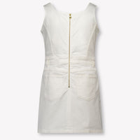 Balmain Kids Girls Dress In White