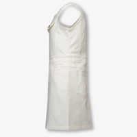 Balmain Kids Girls Dress In White