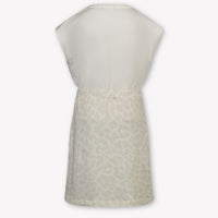 Balmain Kids Girls Dress In OffWhite