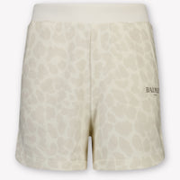 Balmain Kids Girls Shorts In OffWhite