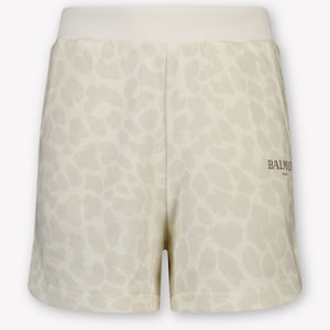 Balmain Kids Girls Shorts In OffWhite
