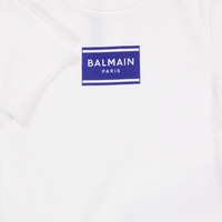 Balmain Baby Girls T-Shirt In White