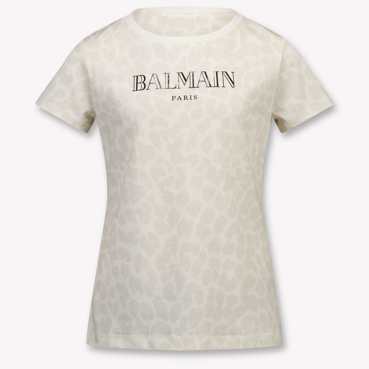 Balmain Kids Girls T-Shirt In OffWhite