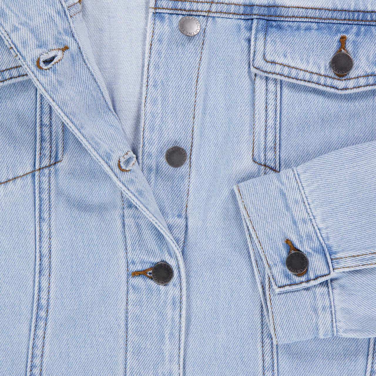 Stella McCartney Kids Girls Jackets In Jeans
