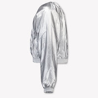 Stella McCartney Kids Girls Summer jacket In Silver